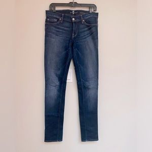 7 For All Mankind women’s slim fit style Size 28. Slight stretch and washed look
